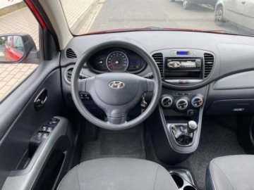 Hyundai i10 I Hatchback Facelifting 1.1 SOHC 69KM 2012 Hyundai i10 KLIMATYZACJA RADIOODTWARZACZ ALUFELGI SERWISOWANY GWARANCJA 1.1, zdjęcie 8