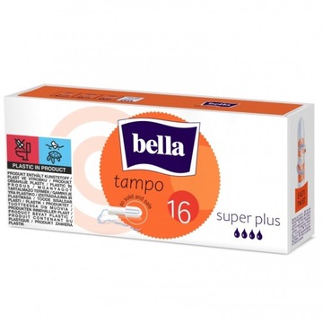 Tampony Bella Super Plus Easy Twist 16 szt.