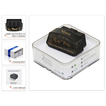 iCar PRO BT 4.0 OBD2 ELM327 Интерфейс Vgate ID50
