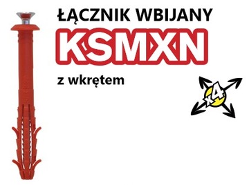 ASF Kołek wbijany KSMXN 8x80/K/T 100 szt/opk