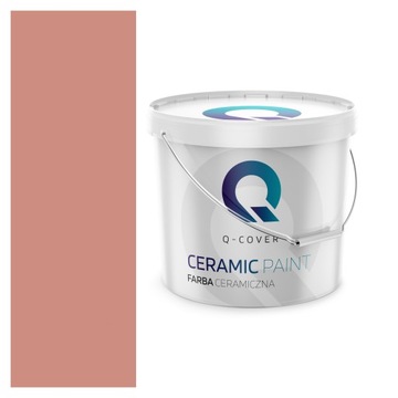 FARBA CERAMICZNA ŁOSOSIOWY KOLOR ŁOSOŚ ŁOSOSIOWA GŁĘBOKI MAT 5L