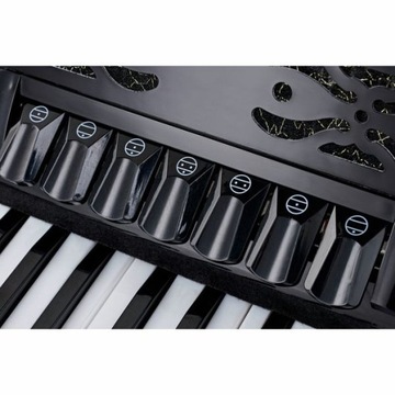 Akordeon Startone Piano Accordion 120 Black MKII