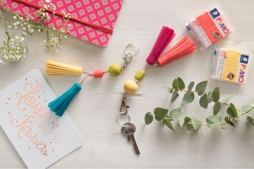 Пластилин FIMO, 12 основных цветов.