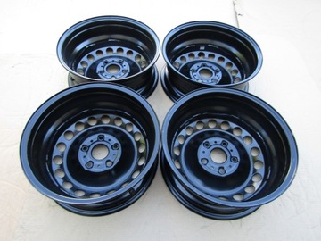 4X RÁFKY 15 VW GOLF V VI VII CADDY SKODA OCTAVIA III 6J 5X112 ET43 NOVÉ