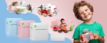 МИНИ-ТЕРМОПРИНТЕР DRUKUŚ, БЕЛЫЙ, В ПОДАРОК