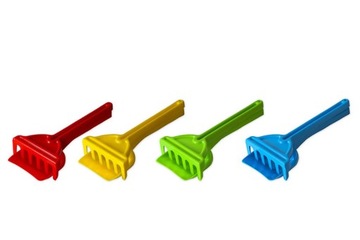 ZESTAW DO PIASKU PIASKOWNICY WIADERKO KONEWKA SITKO GRABKI ŁOPATKA FOREMKI