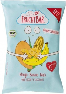 FRUCHTBAR EKO CHRUPKI KUKURYDZIANE MANGO BANAN BIO