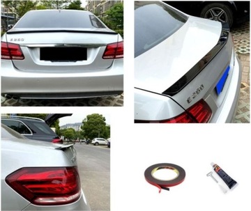 SPOILER AMG LOOK MERCEDES W212 CZARNY POŁYSK 2009-2013