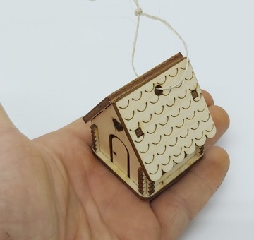 МИНИ деревянный дом ЛЕС В БАНКЕ небольшой домик