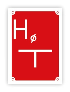Tabliczka BHP 20x15 HYDRANT