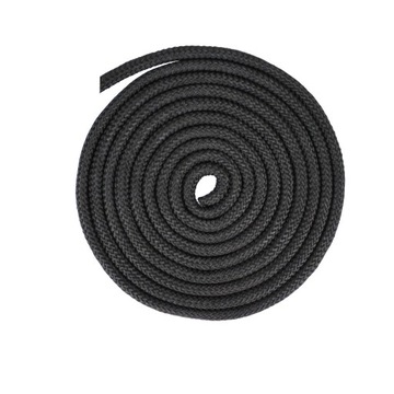 LINA ŻEGLARSKA 12mm CUMOWNICZA KOTWICZNA / CUMA CZARNA PLECIONA 1800KG