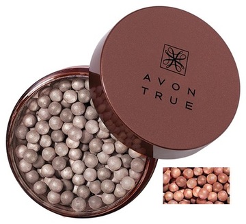 avon PEREŁKI BRĄZUJĄCE puder DEEP BRONZE 47001
