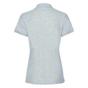 Koszulka damska Premium Polo FruitLoom Grey XL