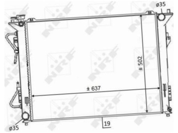 CHLADIČ KIA MAGENTIS II 2.0