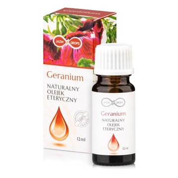 Olejek eteryczny geraniowy JAZM IN DROPS 12 ml
