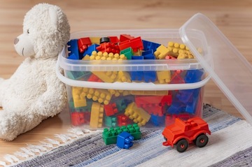 ПРЯМОУГОЛЬНОЕ ВЕДРО 12 Л с допуском ПИЩЕВЫХ ПРОДУКТОВ, прозрачное