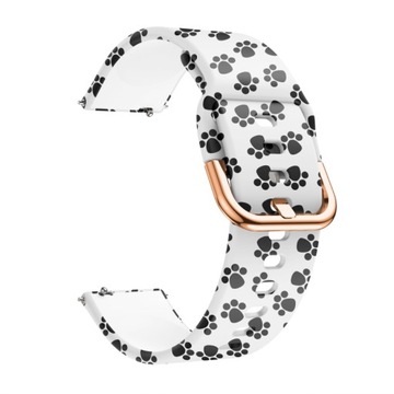 SILIKONOWY PASEK DO SAMSUNG GALAXY WATCH 3 4 5 6 40/41/42/43/44 ACTIVE 1 2