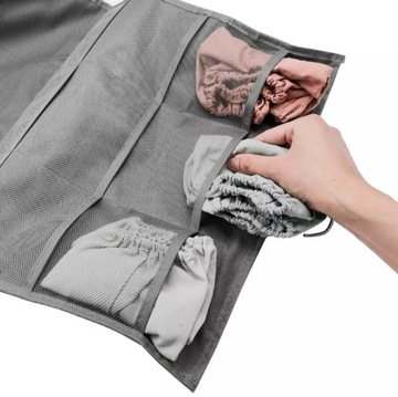 ORGANIZER WISZĄCY DO SZAFY STANIK SKARPETKI MAJTKI