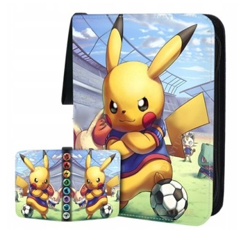 Большой альбом, 400 карточек с покемонами, коллекционный подарок с узорами Пикачу