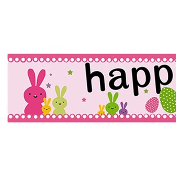 Счастливой Пасхи, украшение пасхального знака, баннер с кроликом, стиль электронной лужайки