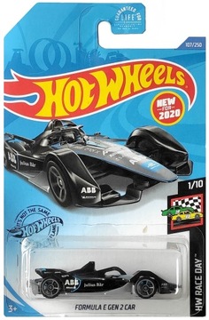HOT WHEELS FORMULA E 2 GEN CAR HW RACE DAY 1/10 1:64 NOWY !!!