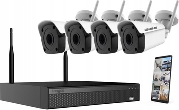 КОМПЛЕКТ WIFI GISE GS-KT04IPC4-5M-V3