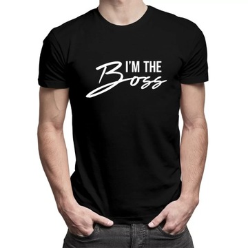 I'm the boss - koszulka dla chłopaka