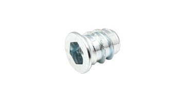4x Mufa wkręcana M6x10x13 mm do drewna meblowa