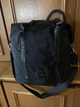 Reserved torba czarna na zakupy lub podręczny bagaż akcesoria dodatki