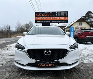 Mazda 6 III Sport Kombi Facelifting 2018 2.0 Skyactiv-G 145KM 2019 Mazda 6 Automat / Navi / Biała Perła / Salon Pl, zdjęcie 1