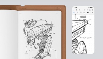 Цифровой ноутбук/графический планшет HUION Note X10