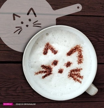 Шаблоны украшений для кофе — 21 дизайн