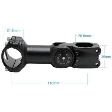 MOSTEK WSPORNIK KIEROWNICY REGULOWANY A-HEAD 31,8 110MM