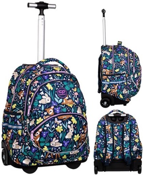 CoolPack PLECAK na kółkach SZKOLNY młodzieżowy Oh My Deer