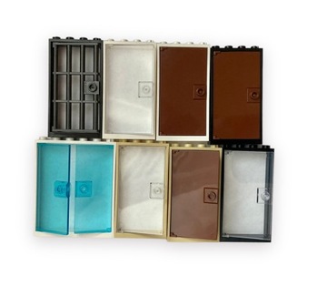 LEGO 60623 Дверная рама 1x4x6 Красно-коричневый коричневый 2 шт.