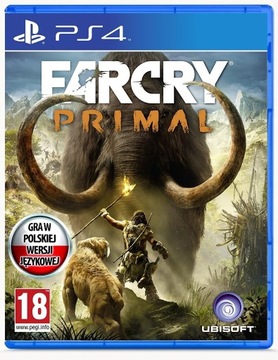 FAR CRY PRIMAL FarCry - PS4 / PS5 - Polska wersja - Płyta Blu-ray