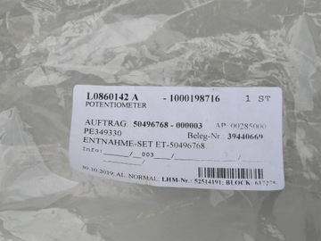 SIKO GP02-0229 POTENCJOMETR 5K-10 KBA zasilacz