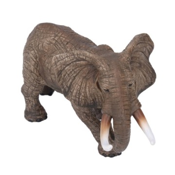 Фигурка слона Модель яркие детали Высокое моделирование Модель слона F4