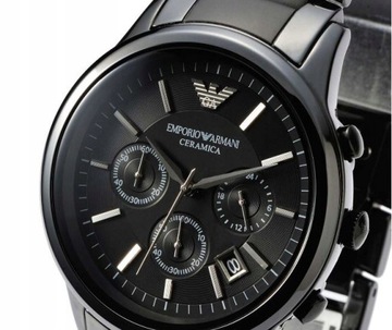 Nowy zegarek męski Emporio Armani AR1452 ceramica