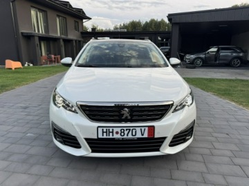 Peugeot 308 II SW Facelifting 1.6 BlueHDi 120KM 2018 Peugeot 308 1.6HDI 120KM Automat Car Pass Led Car, zdjęcie 4