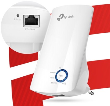 Przedłużacz WZMACNIACZ sygnału sieci WIFI extender repeater TP-LINK