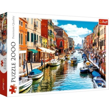 Puzzle Trefl Wyspa Murano Wenecja 2000 elementów PREZENT urodziny mikołaj