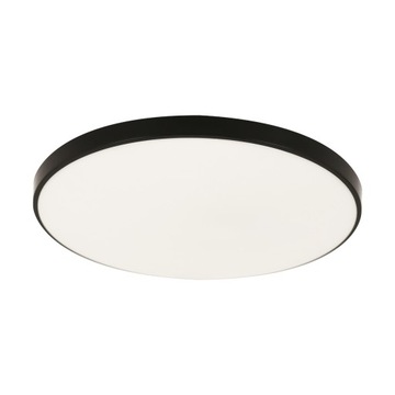PLAFON OPRAWA PLAFONIERA LED 12W LAMPA SUFITOWA IP44 CZARNA 23x5 OKRĄGŁ