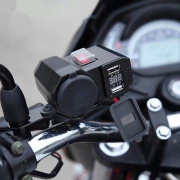 Розетка прикуривателя + USB 2x USB 5V 2.1A