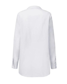 Slim Button White Shirt Women Fashion Tops Cotton