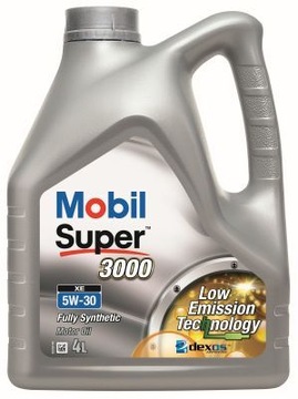 Olej 5W30 MOBIL SUPER 3000 XE 4L ACEA C3/API SM/SL