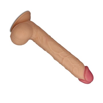 Duży PRZYJACIEL kobiety dong 26cm DILDO przyssawka