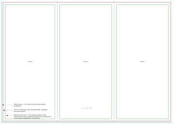 ULOTKI SKŁADANE A4 do DL Kreda Błysk 170g 500 szt