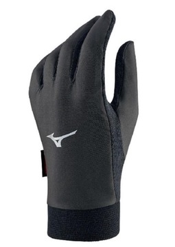 Mizuno Rękawiczki do biegania BT WIND GUARD GLOVE BLACK roz. M
