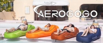 Автоматически надувной МАТРАС AEROGOGO CL1 CHAIR CHAIR, ОРАНЖЕВЫЙ